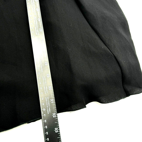 VALENTINO NWT $3720 Size 10 Black Silk Dress Gown Strappy Sequin Sexy Slit Drape - Picture 14 of 15